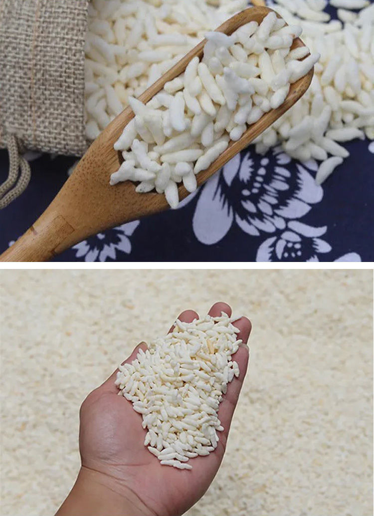 手工米泡儿阴米炒米子湖南常德特产米儿冲泡即食糯米爆米花阴米泡儿2