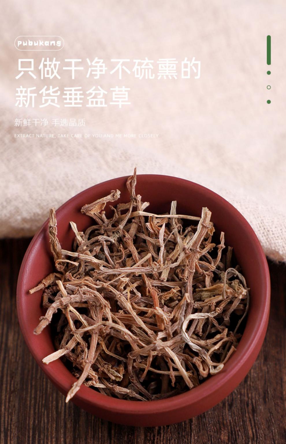 同仁堂垂盆草中药500g新鲜食用中药材非粉野生特级正宗垂盆草干【图片