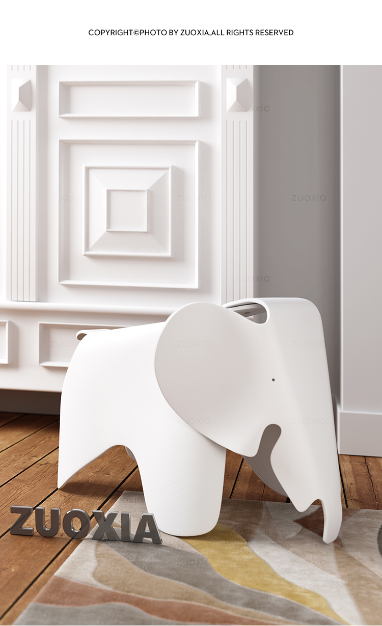 创意小象换鞋凳ins北欧风创意装饰大象椅换鞋椅凳elephant可爱幼儿园
