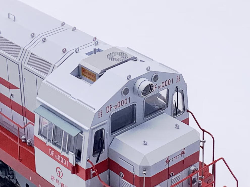 火车模型仿真非合金成品 长鸣火车模型 ho 东风7g型 内燃机车 dcc