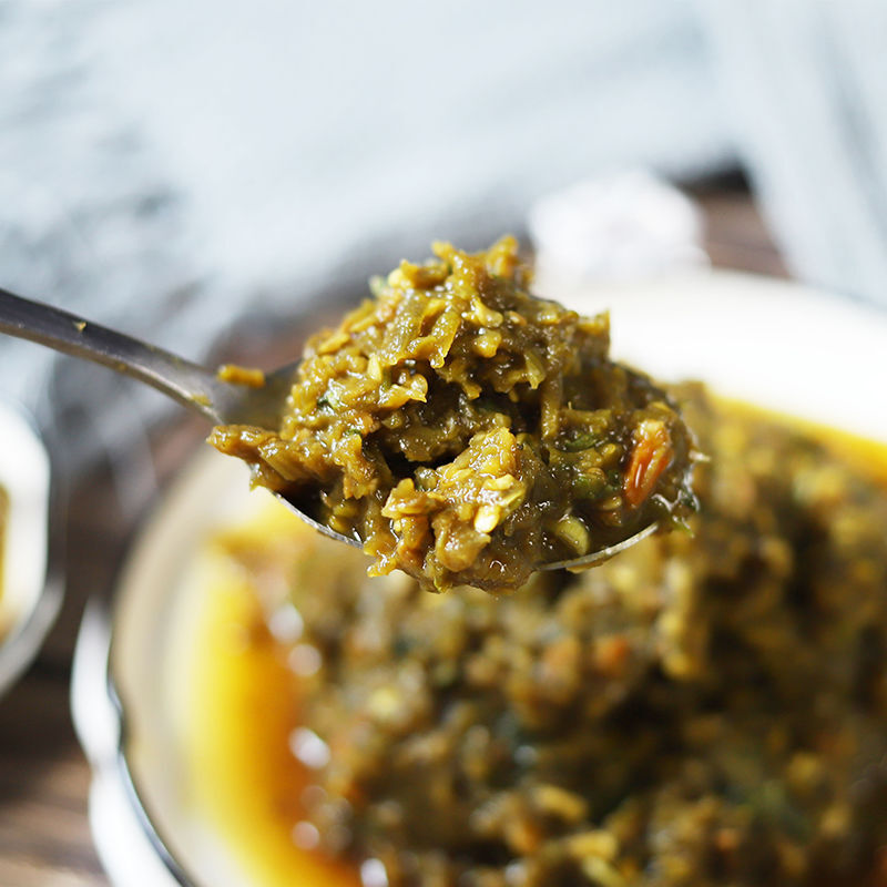 东北辣椒抹咸菜辣椒酱农家妹子手工制作龙息下饭菜 500克/两瓶共1000