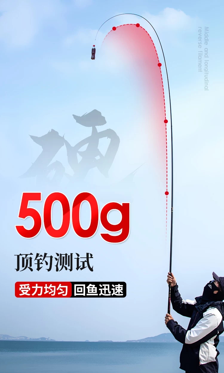 佐崎精工(sasaki seiko)佐崎精工千代松碳素钓鱼竿手竿超轻超硬28调鱼