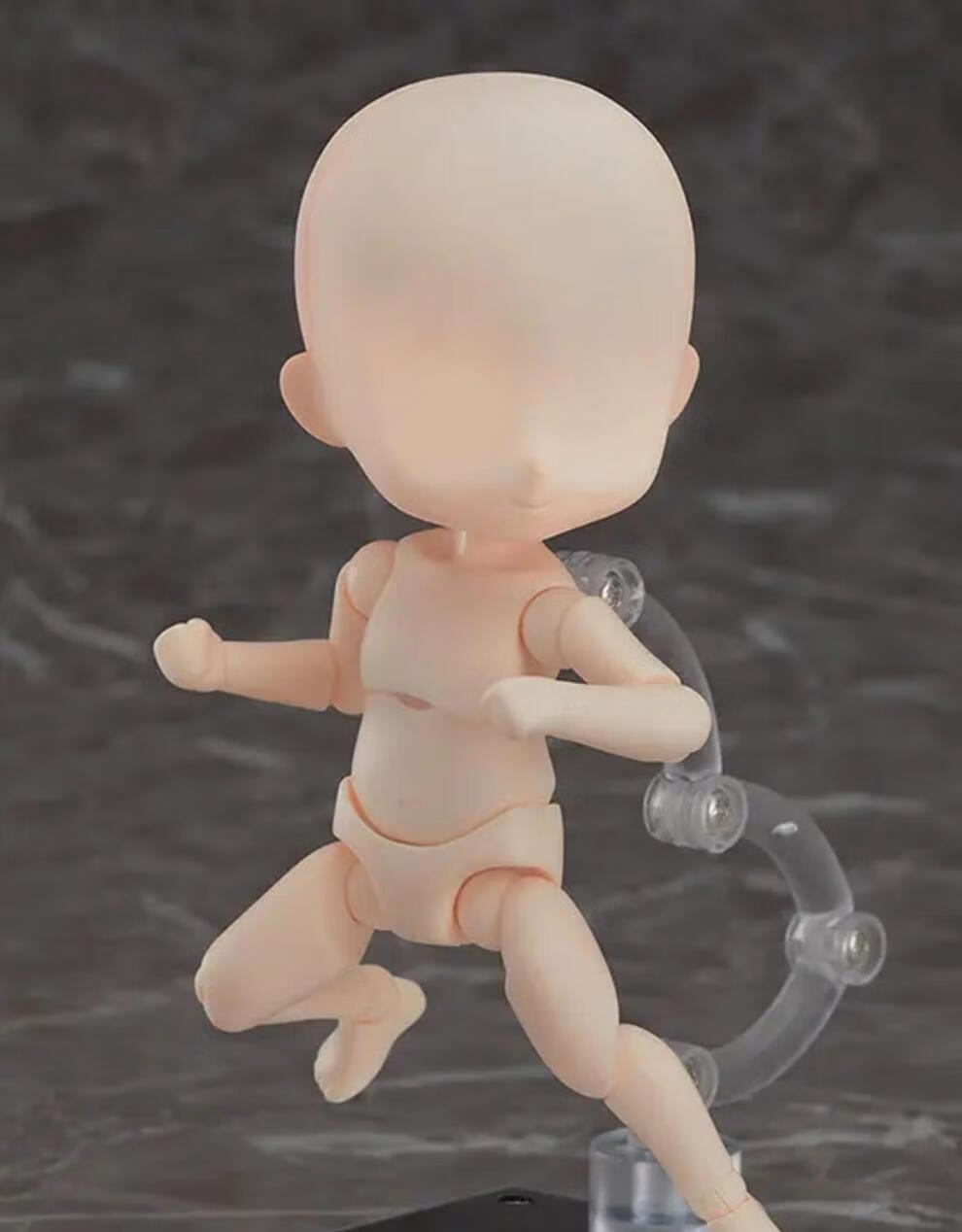 gsc粘土人doll素体配件q版可动再版boy杏仁牛奶色全新