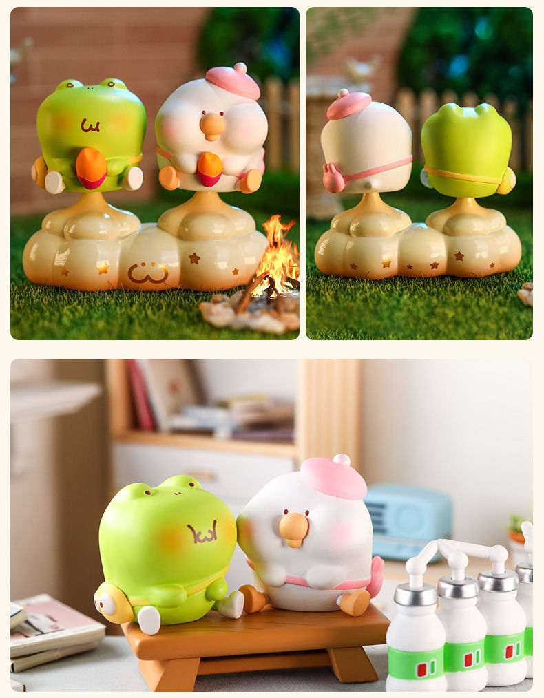 【品质精选】旗舰官方店toby两小无猜系列盲盒潮玩公仔玩具桌面盲盒