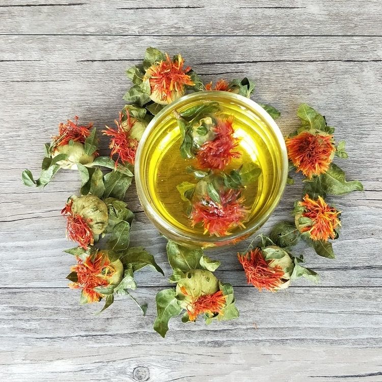 中药材藏红花泡水花茶红花头茶整朵橙菠萝花失眠美容养颜养生血压 550
