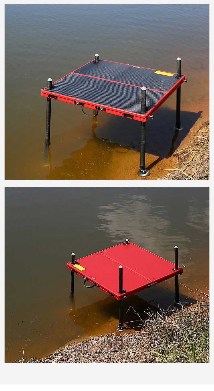 碳素钓台2021新款超轻碳纤维钓鱼台多功能钓鱼平台深水加厚 800*800腿