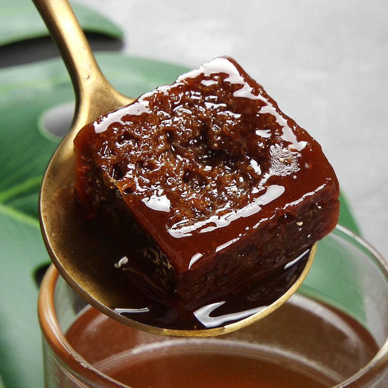 云南土红糖1500g整箱大姨妈黑糖块手工老红糖甘蔗方块月子糖 3斤整箱