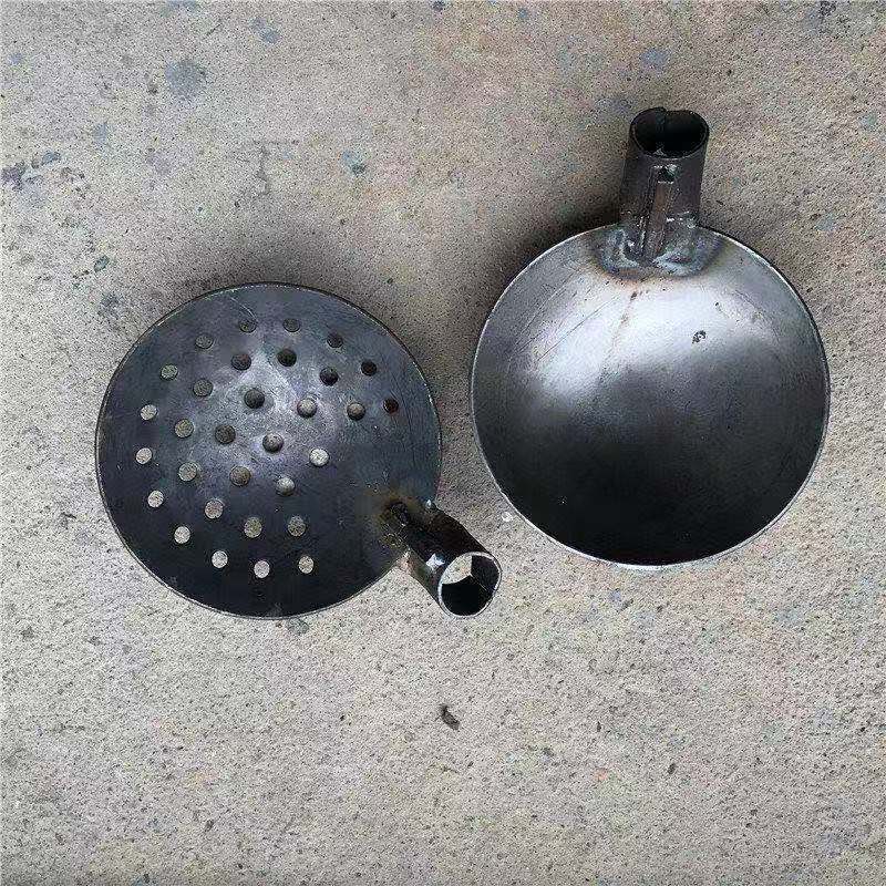 大粪勺加厚钢板漏勺大铁勺长柄捞渣勺笊篱清理下水道淤泥挖泥土掏粪