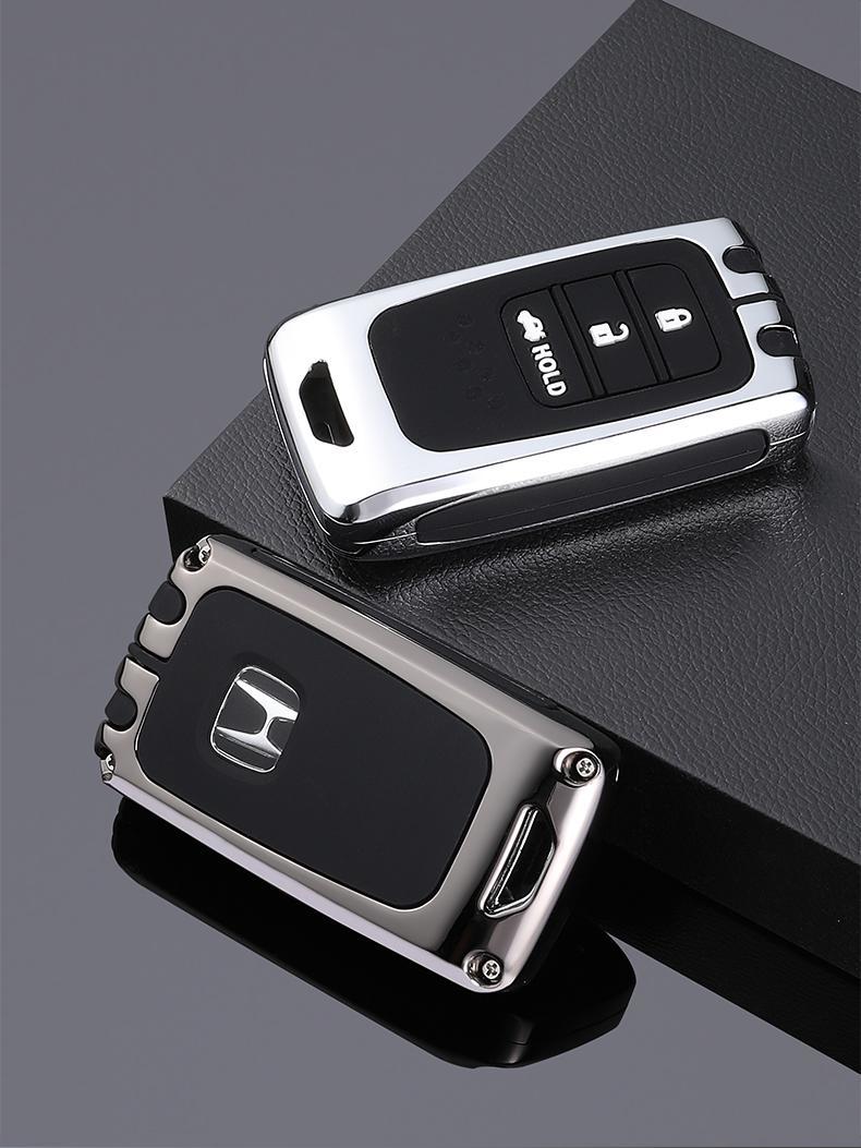 2022适用于本田思域钥匙套本田crv十代雅阁凌派缤智冠道车用钥匙包壳