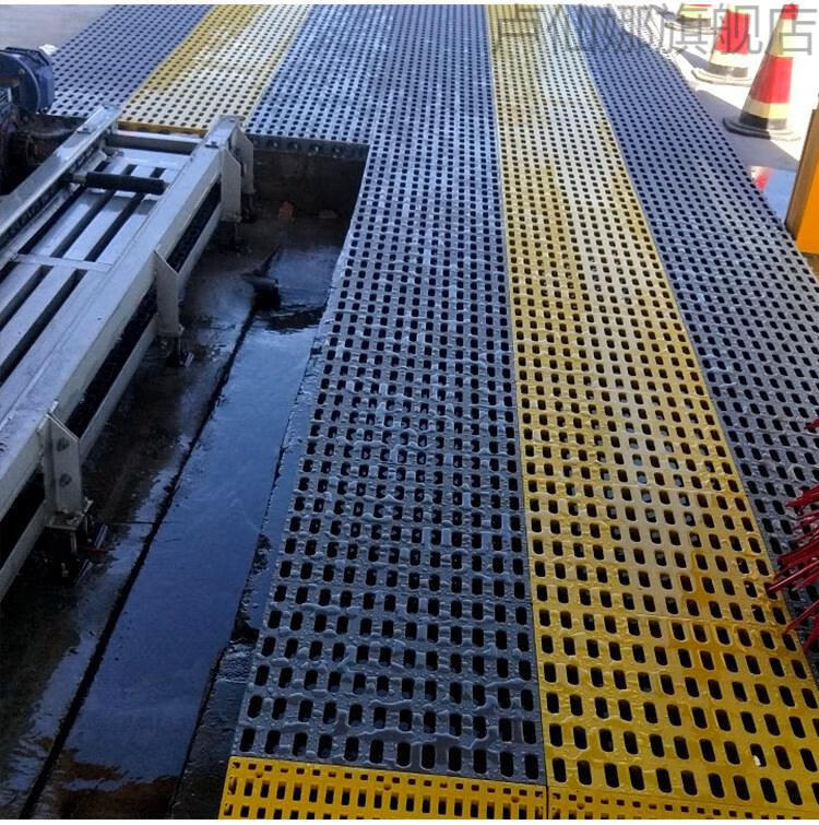 镂空隔水洗车房防滑排水垫汽车美容4s店地格栅加长免挖槽过水网格板