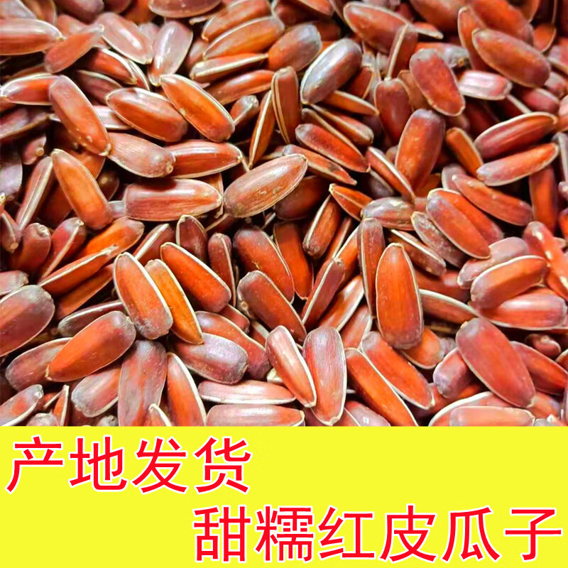 云南高原特产红皮水果葵花籽农家自产甜糯香原味生熟瓜子办公室零食