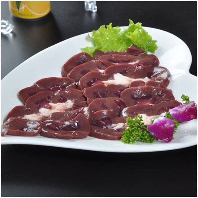 新鲜牛腰子1000g牛内腰新鲜牛腰花冷冻牛杂生牛腰子黄牛腰2斤