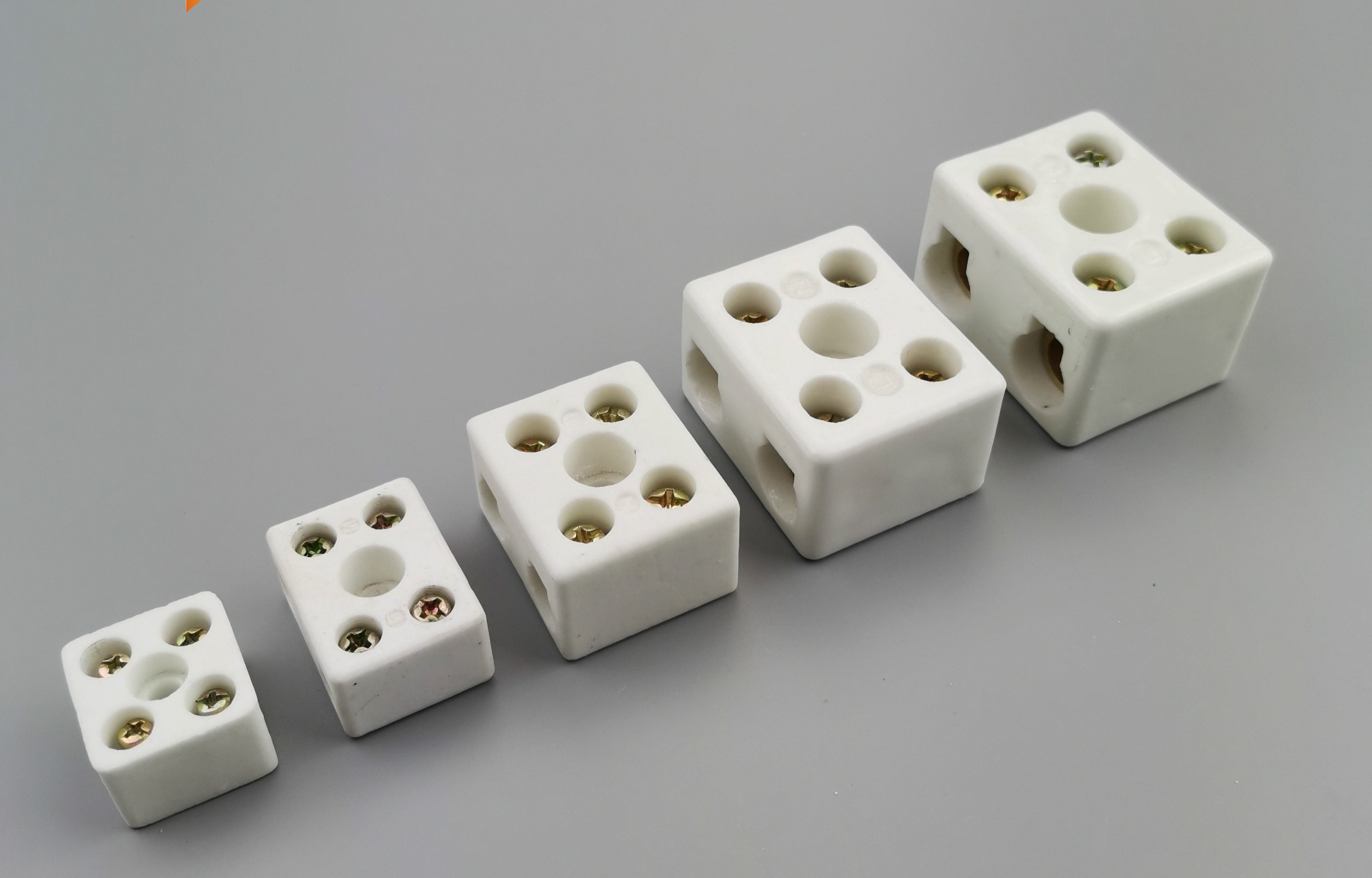 耐高温陶瓷接线排 高频瓷接线端子 高温五眼接线柱 瓷接头 瓷座 小五