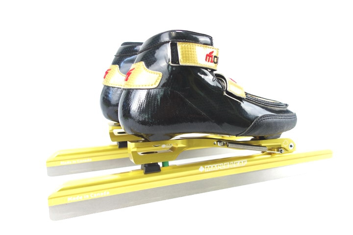 源自加拿大枫叶冰刀 脱位速滑冰刀鞋 枫叶成人儿童大道速滑冰刀鞋