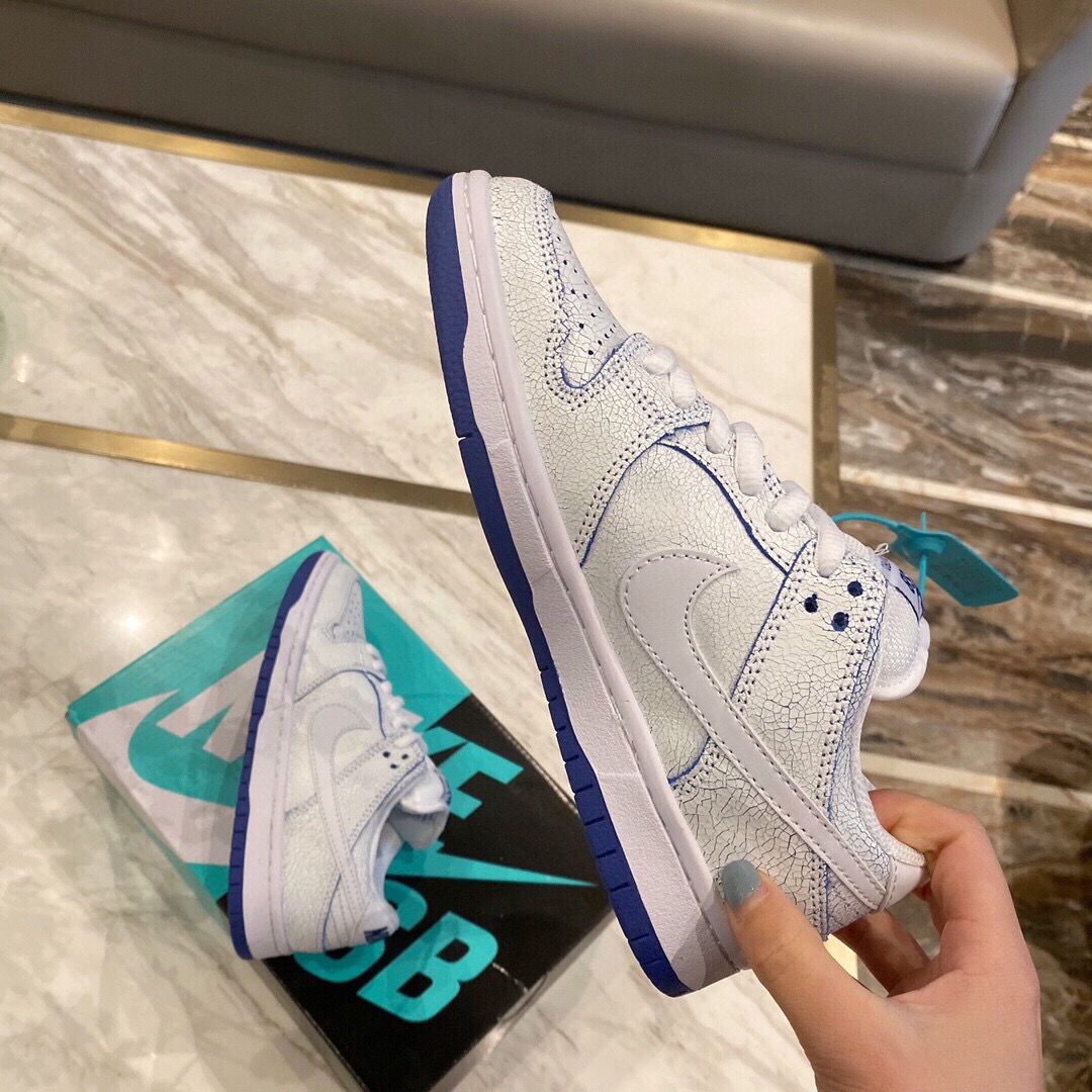 dunk腰果花冰淇淋板鞋低帮sbdunk联名紫金湖人青花瓷情人节限定 aj青