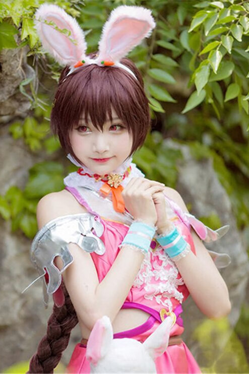 鬥羅同款大陸cos小舞五年之約cosplay衣服假髮鞋子兒童成年全套裝假髮