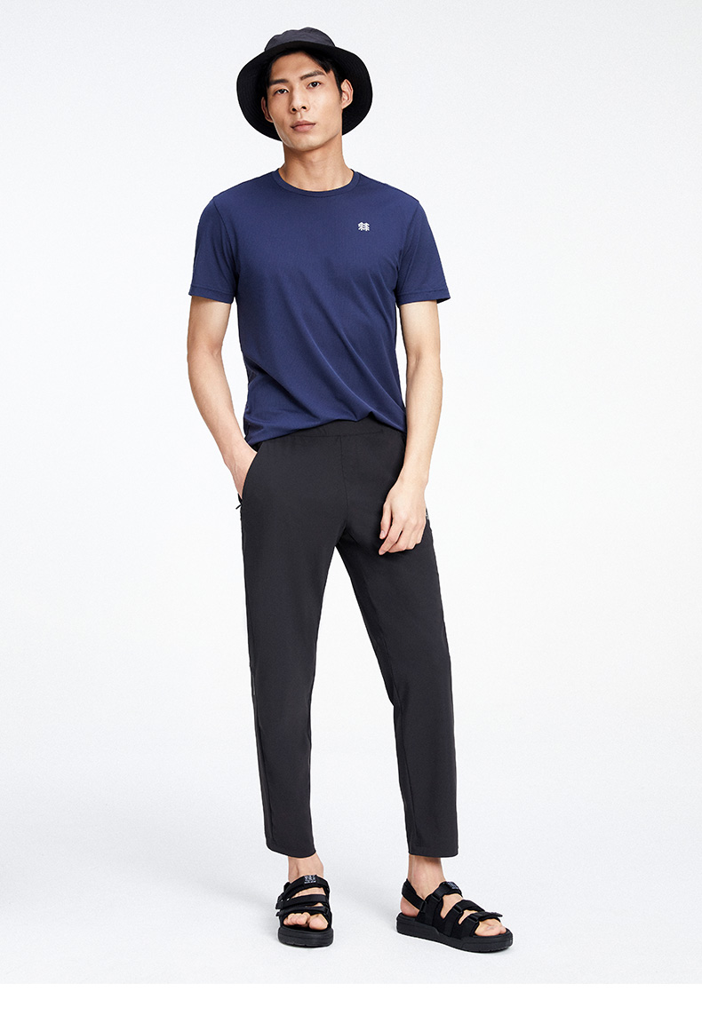 【kolon sport男士网眼透气基本款logot】kolon sport/可隆速干t恤