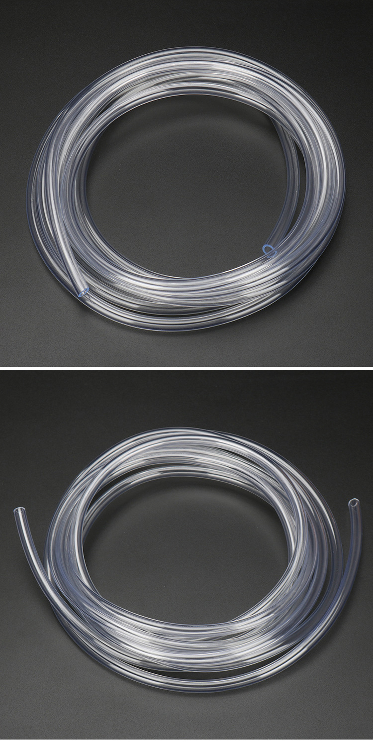 鱼缸氧气管二氧化碳co2高压管冲氧管透明硅胶充氧硬管增氧泵配件10米