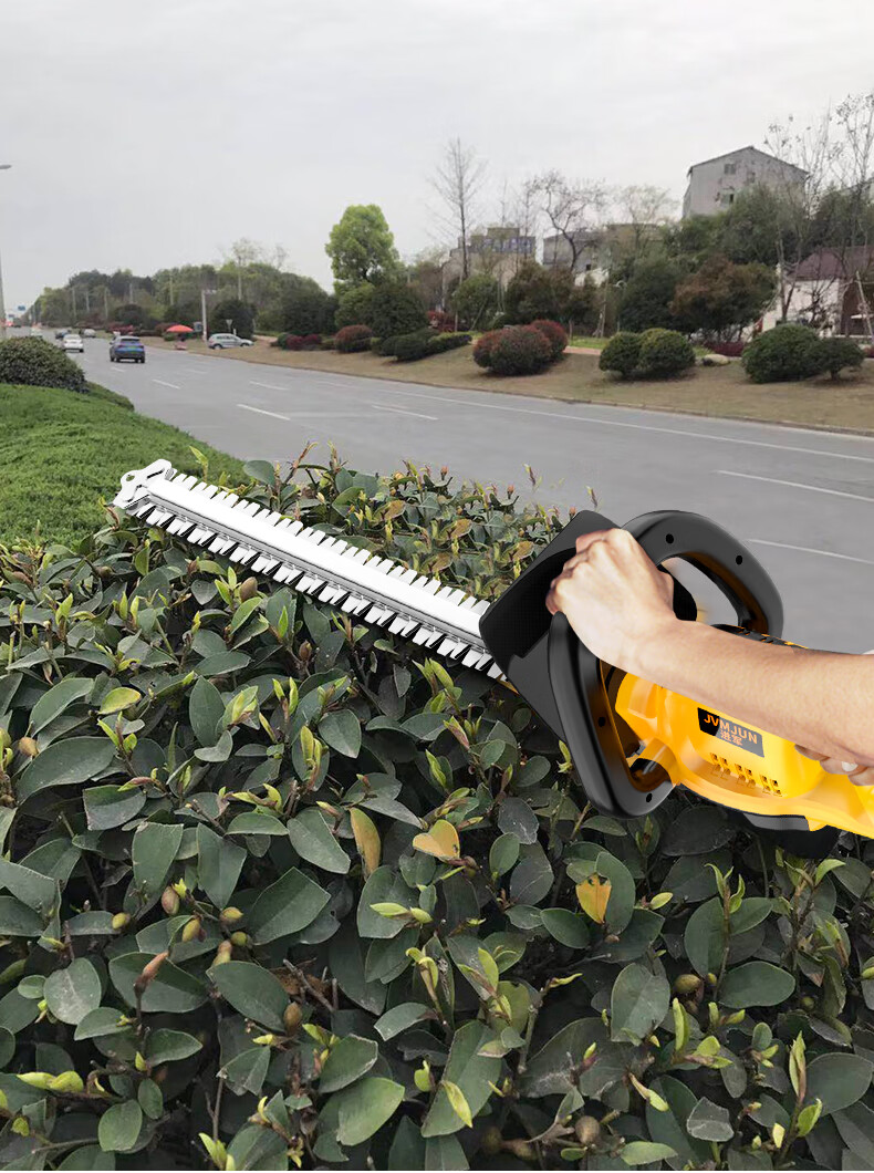 充电式锂电池电动绿篱机修枝机修枝剪篱笆剪茶树叶修剪机绿化神器
