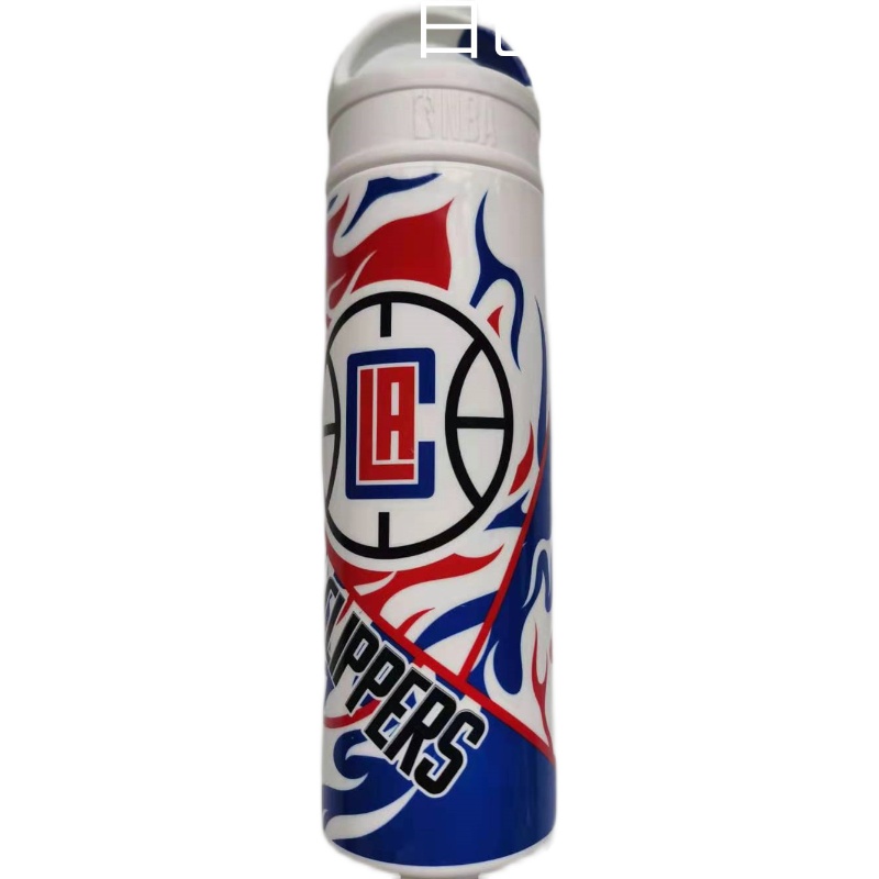 德克士nba水杯 2021得意杯nba合作款西部东部杯人湖人勇士杯 21年绿色