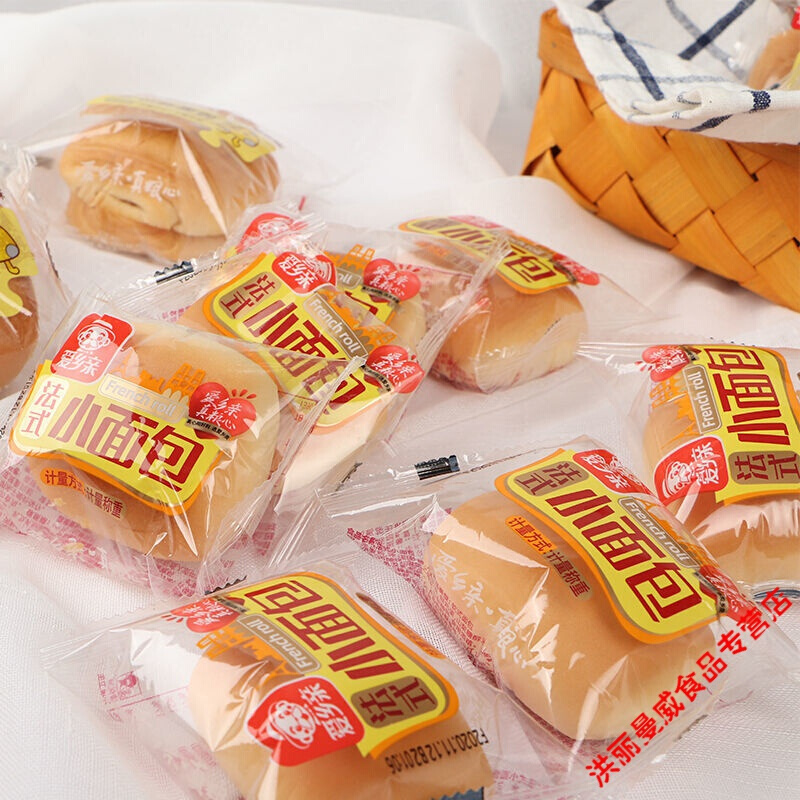 爱乡亲法式软面包乳酸菌手撕面包心速食懒人早餐食品批发乳酸鲜面包1