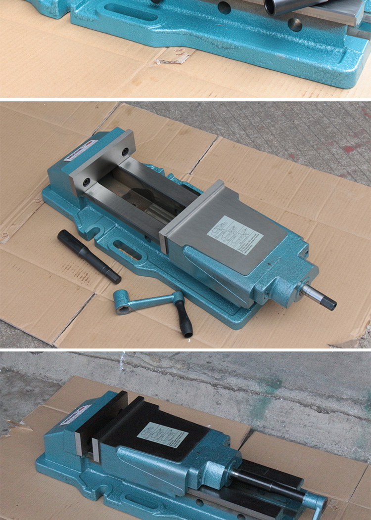 6寸内藏式油压虎钳cnc平口钳台虎钳铣床强力液压夹具精密力5寸加持