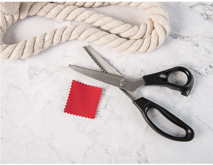 萌之瑶三角波浪花边剪刀狗牙剪花样布艺锯齿剪美工 手工diy布样剪子