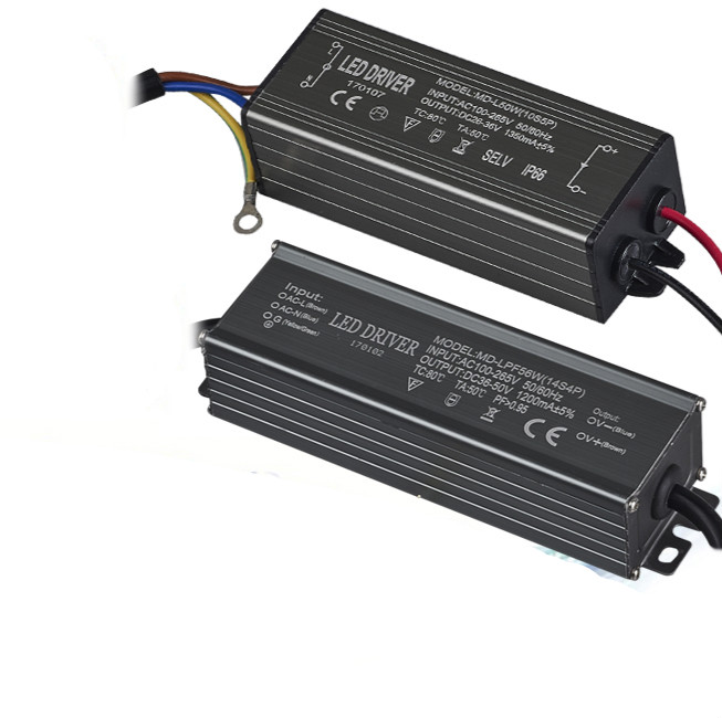 led驱动电源器恒流driver投光路灯镇流器30w40w50w60w70w80w100wpf40w