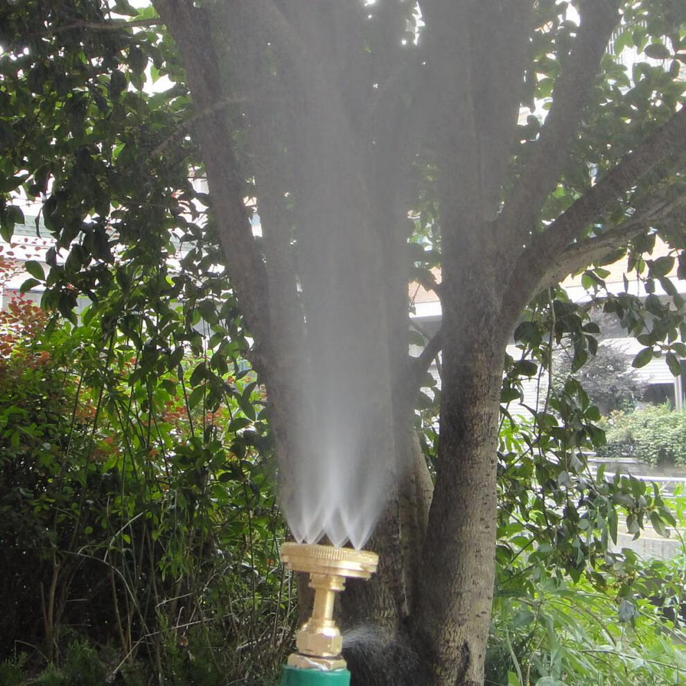 灌溉噴頭打藥機噴頭高壓霧化園藝噴頭降溫噴霧器銅噴頭噴霧頭農用噴頭