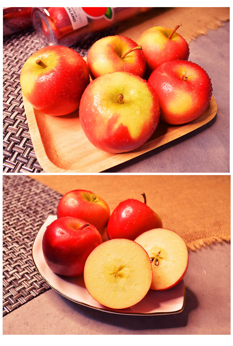 新西兰火箭小苹果rockit脆甜新鲜水果迷你小苹果礼盒 6筒*350g【图片