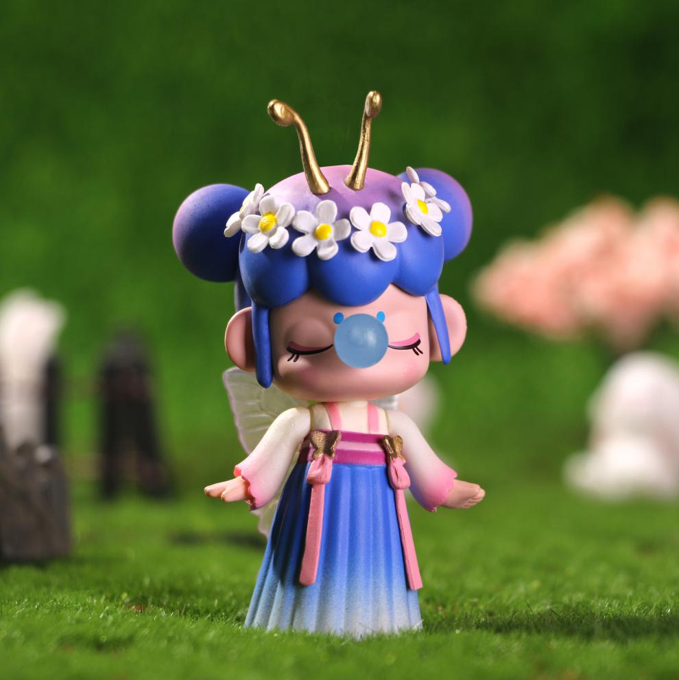 盲盒2020网红新款女孩女生版公仔玩具狐仙六一儿童节礼物忙和蜗牛精