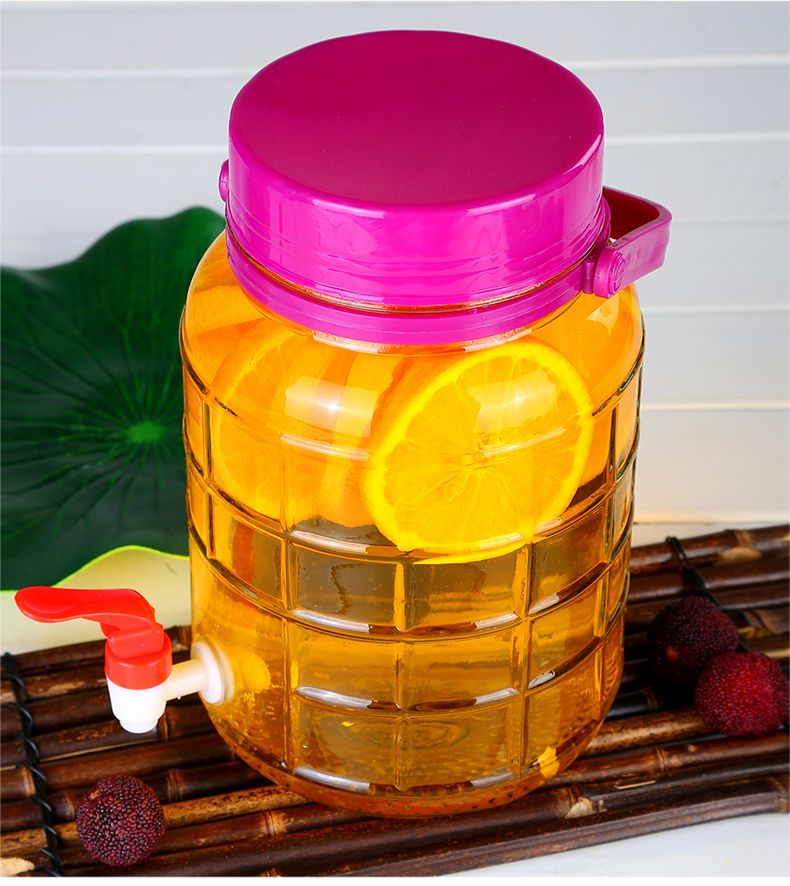 泡酒瓶子玻璃瓶带龙头酒坛泡菜坛子家用专用腌菜缸罐子酒瓶密封罐 10