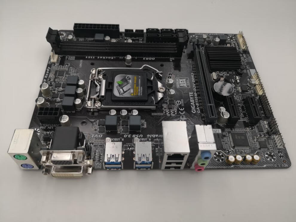 gigabyte/技嘉 b150m-d2v d3v 1151针 ddr3 电脑主板b150原装