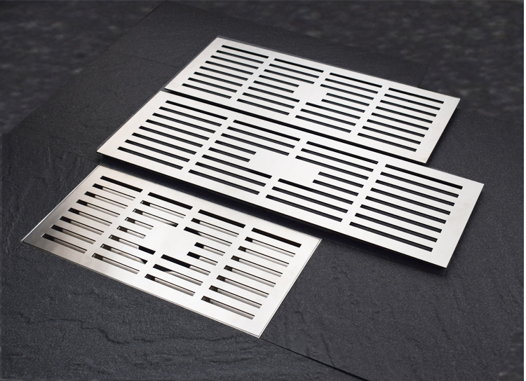 不锈钢加大尺寸地漏定制加宽室外庭院花园110管地漏2030cm方形20x20cm