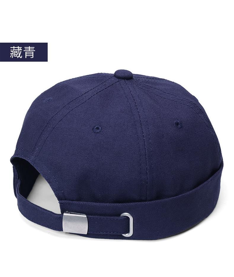 趣市儿瓜皮帽春夏季新款地主帽无檐瓜皮帽子通用韩版潮流嘻哈帽流氓