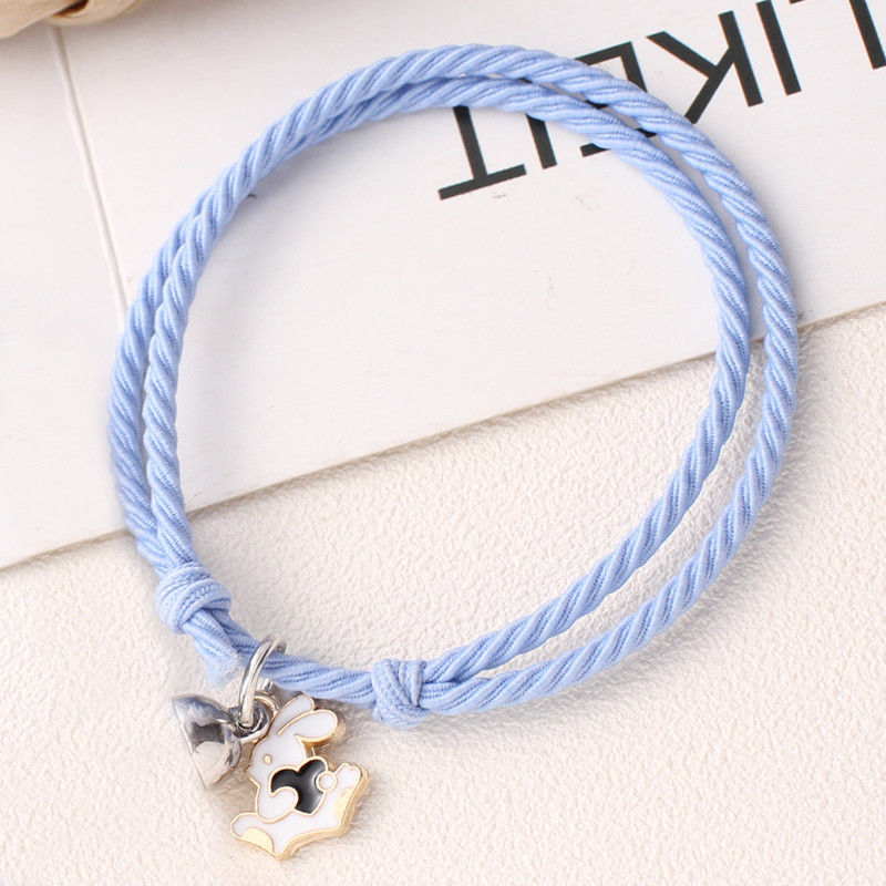 凝絮 手链女ins不掉色皮筋情侣闺蜜手环生日礼物小饰品学生手镯 精美