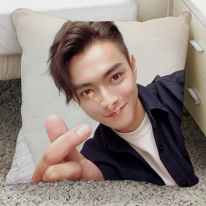 千古玦尘周边许凯抱枕白玦清穆靠枕定制玩偶人形公仔海报g35x35cm迷你