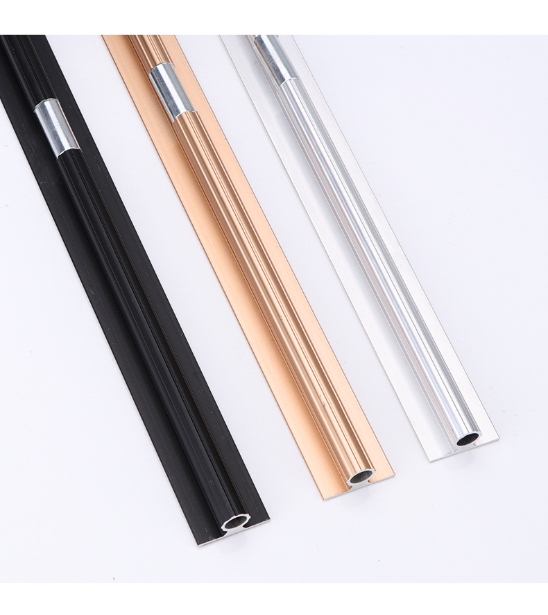 柜门拉直器 铝合金直杆衣柜门板拉直器矫直器移门调