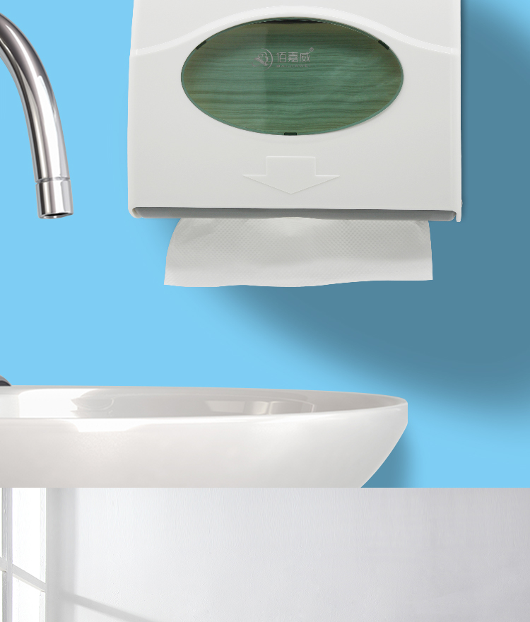 酒店洗手擦手纸盒壁挂免打孔干手纸盒厨房纸巾架卫生间厕所抽纸盒 av