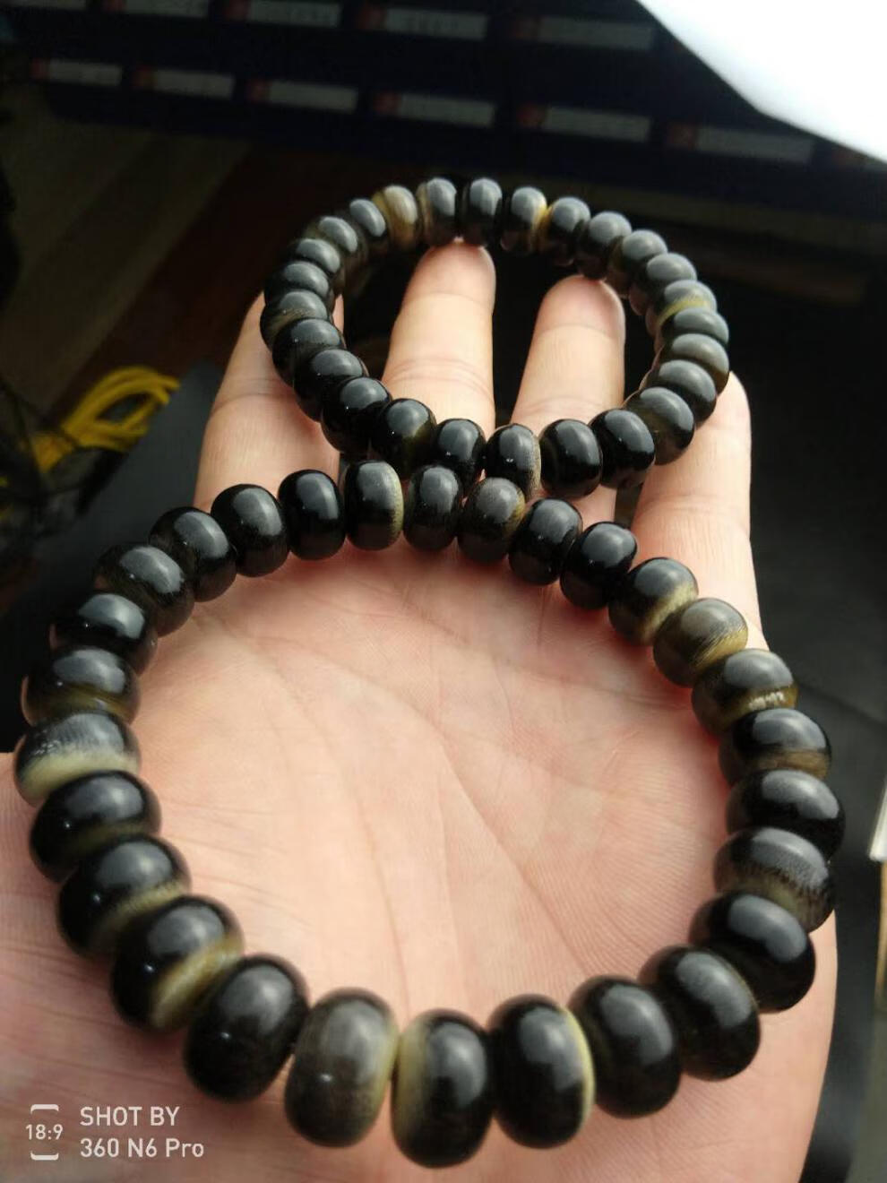 巴翼鸟 天然黑驴蹄子材质手串 民俗文化工艺保真 女款26颗【图片 价格