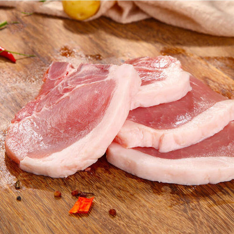 顺丰新鲜冷冻猪大排片猪排猪里脊肉带骨大排猪排肉原切精品大排片5斤