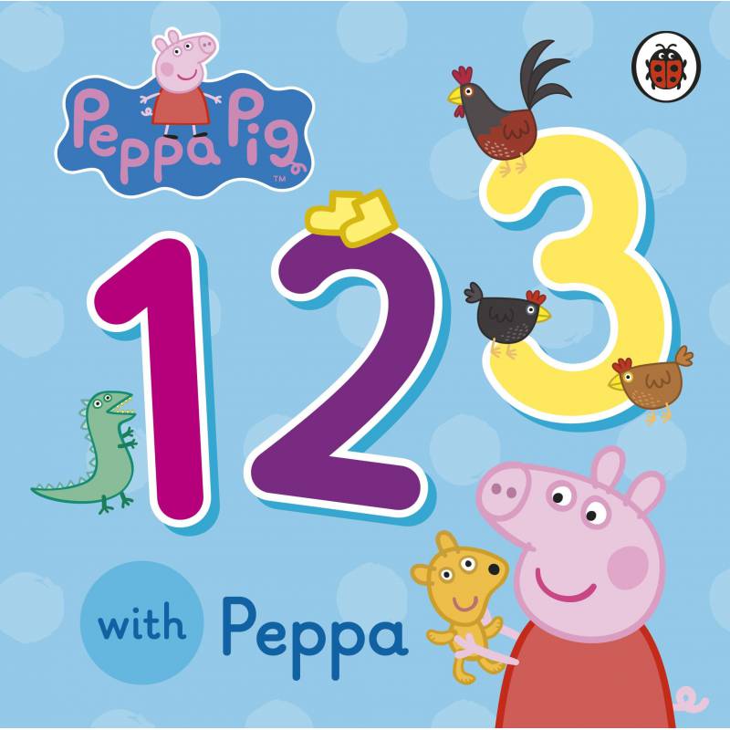 外语学习 中小学英语 格物穷理 英文原版peppapig:123withpeppa小猪