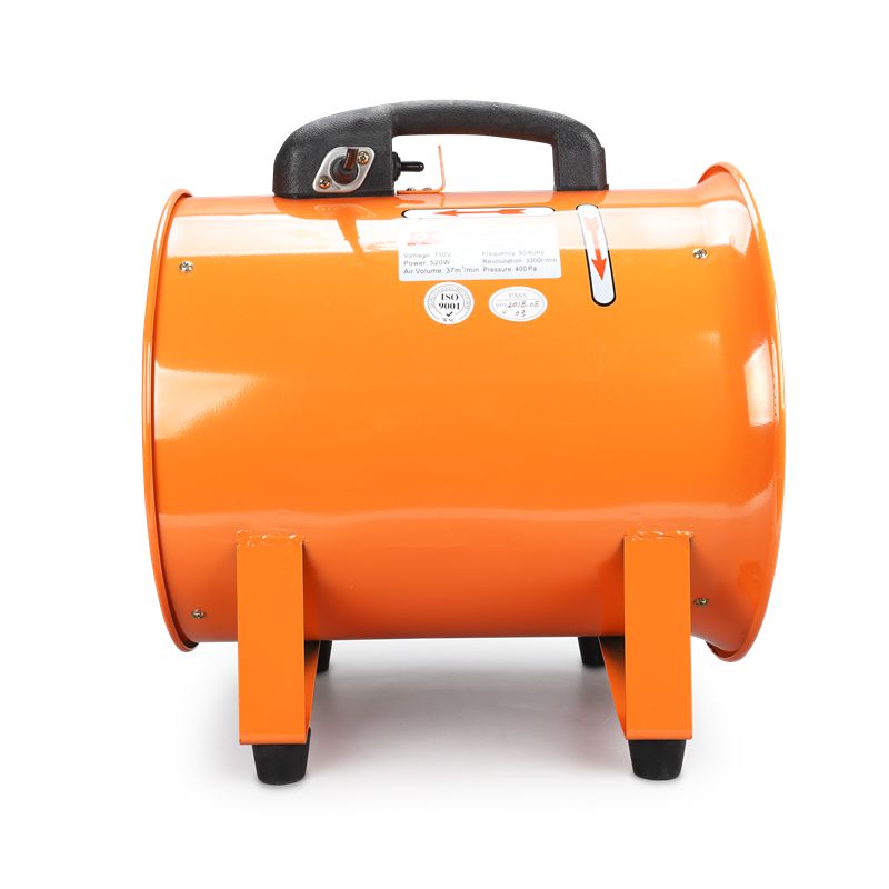 便携式有限空间作业手提式轴流风机鼓风机送风机250口径带5米管【图片