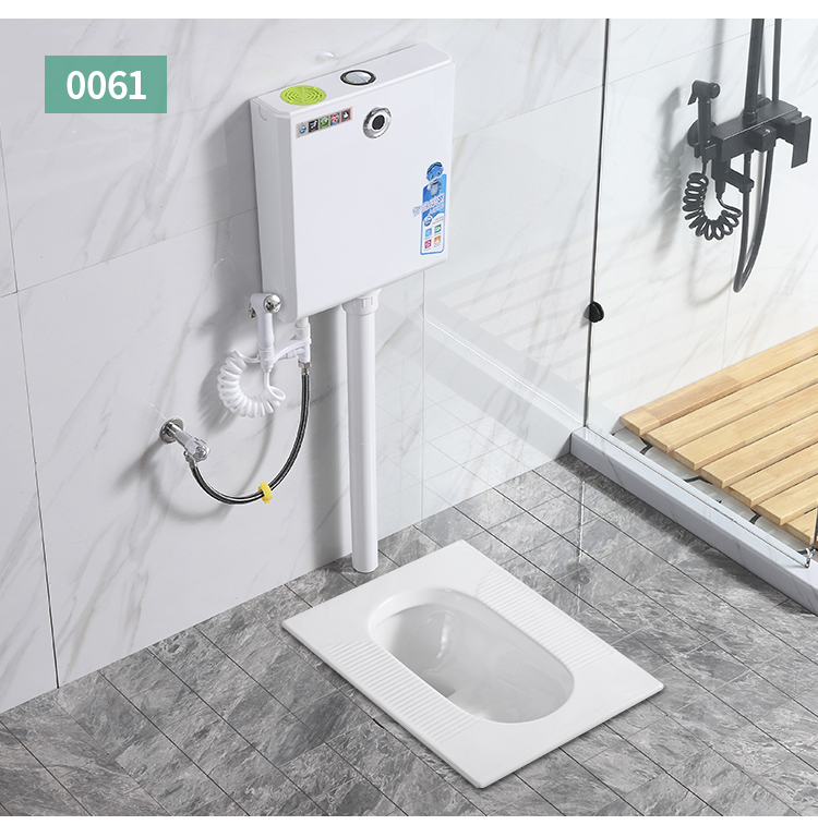 厕所水箱全自动感应式水箱家用卫生间厕所智能冲水箱蹲便器公厕卫浴挂