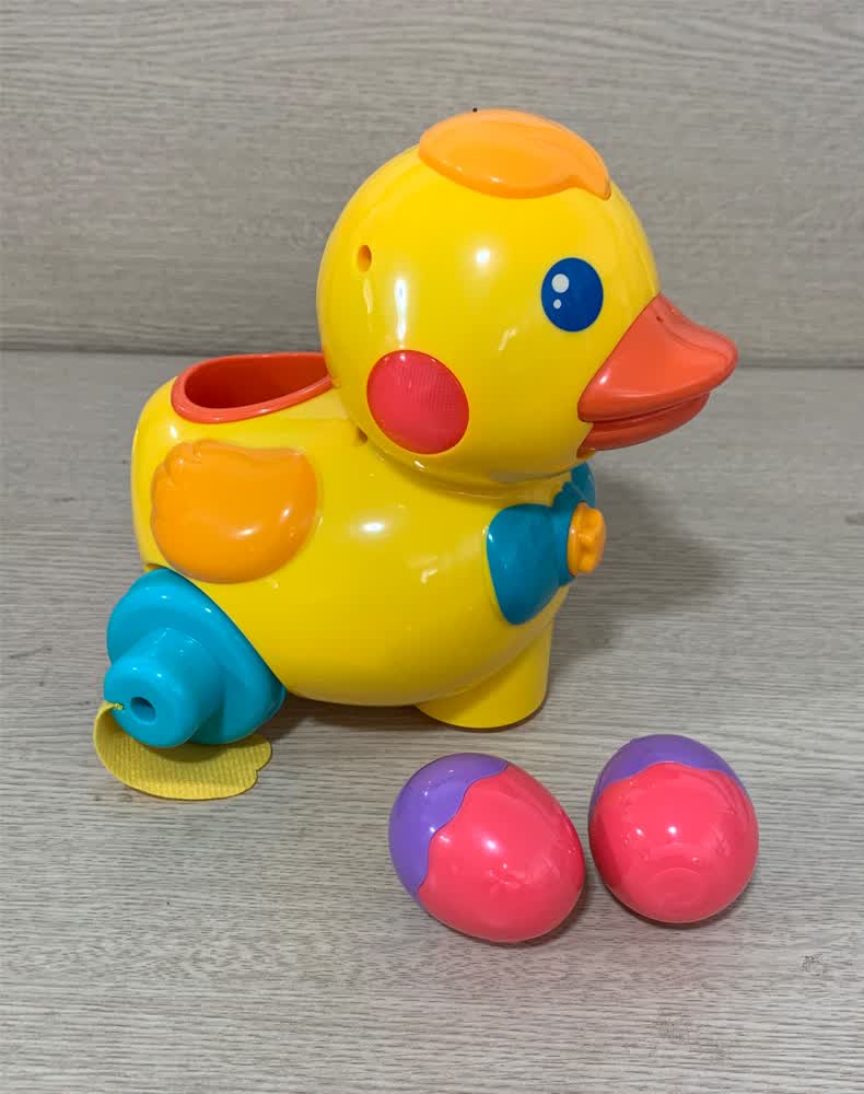澳贝乖乖小鸭婴幼儿6宝宝音乐下蛋鸭子0-12个月学爬行玩具1岁 乖乖