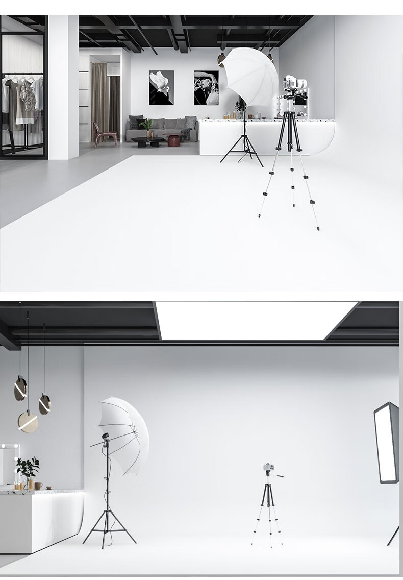 无影墙影棚漆地坪漆室内家用水性地漆地板水泥地面天公定制款 封闭