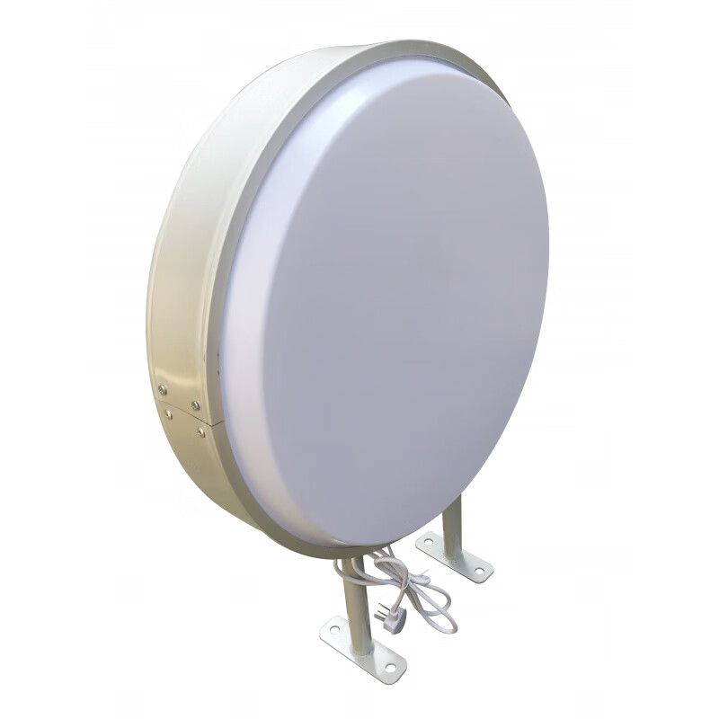 防水吸塑招牌亚克力灯箱户外定做圆形灯箱双面led电子灯箱广告牌木架