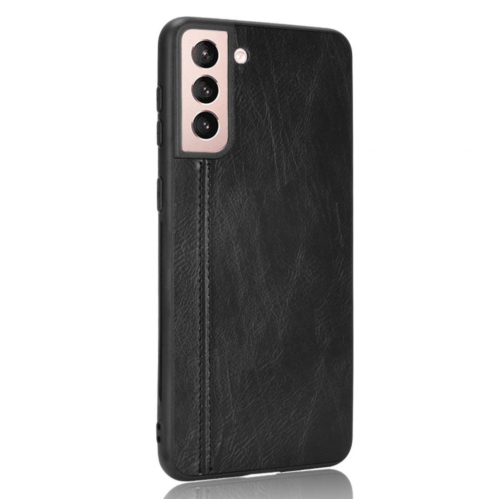 杜能适用galaxy s21手机壳贴皮三星s21 plus手机套s21ultra 棕色 s21