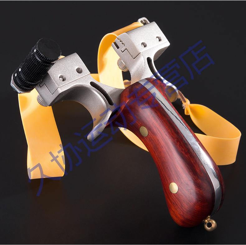 弹弓高精度98k弹工大高压弹叉重型快压扁皮配件 激光瞄单螺丝钢木98k