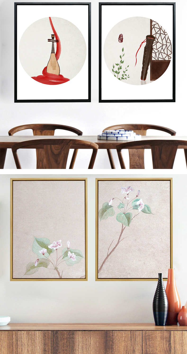边框免装裱油画框套装挂墙装饰框油内画布框油画l型外框定制 简约白